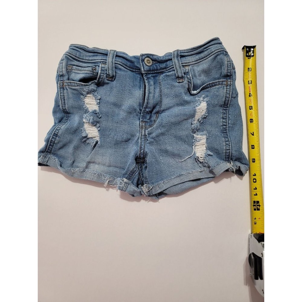 Hollister Size 0 (W24) Women's Mid-Rise Short 3", Advanced Stretch. Pre-Owned.